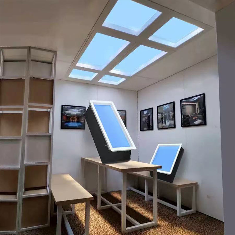 Blue Sky Ceiling Light 11.8", Natural Sky Panel LED Ceiling Lamp for Kids Room, Bathroom, Kitchen, Indoor Home Decor Lighting Fixture