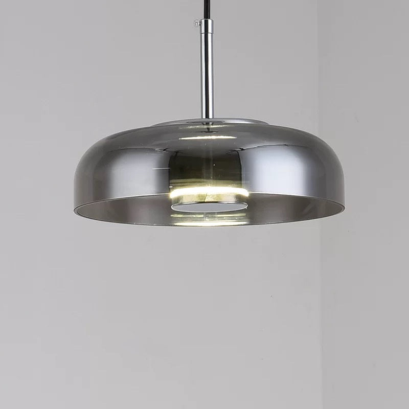 Classic Nordic 1-Light Glass Pendant Lamp – LED Hanging Lighting