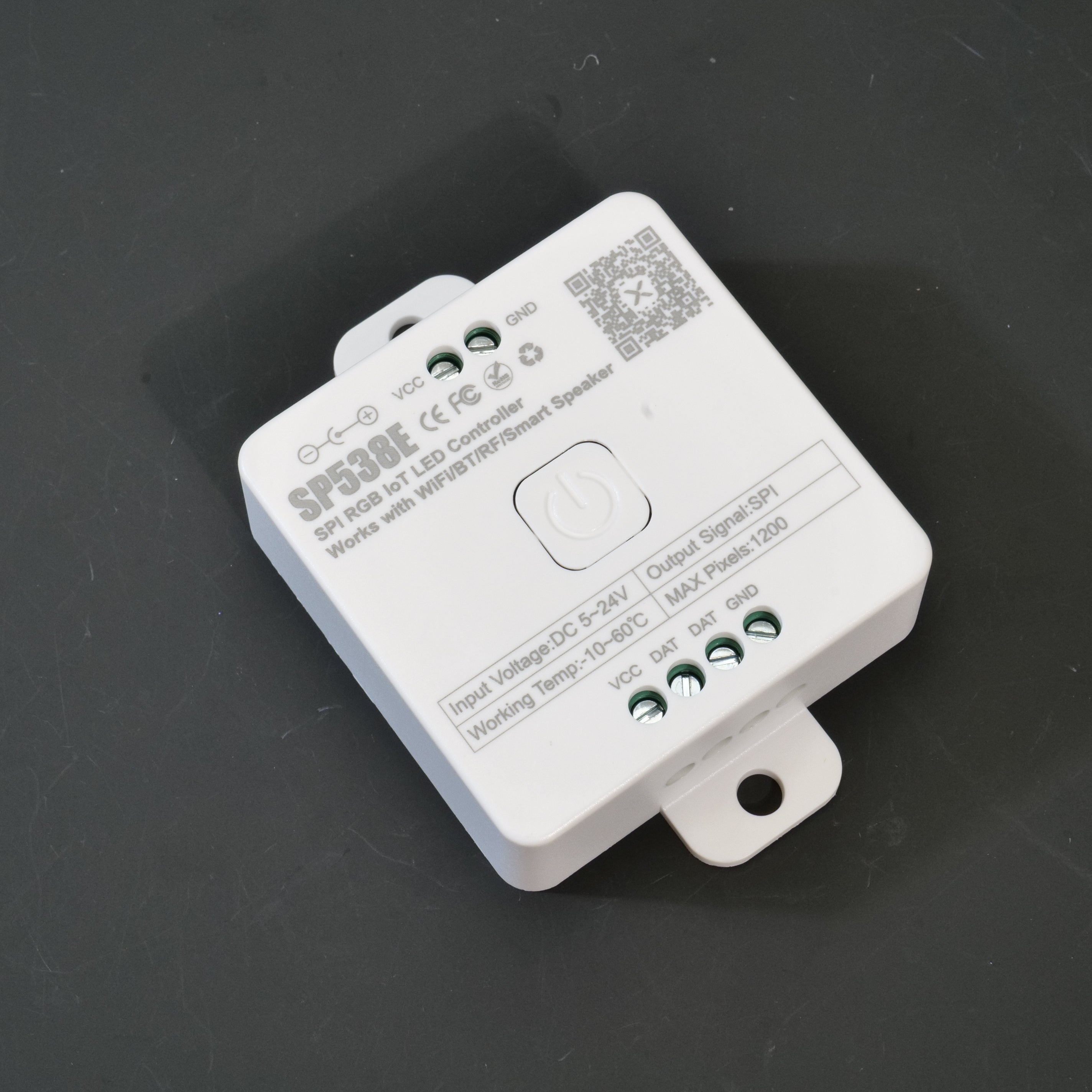 SP536E-SP53CE SPI LED Controller - Wifi (Alexa/Google Home) & BT, 5V-24V for FCOB/WS2812B/WS2811/SK6812/WS2814/RGB/RGBW Strips