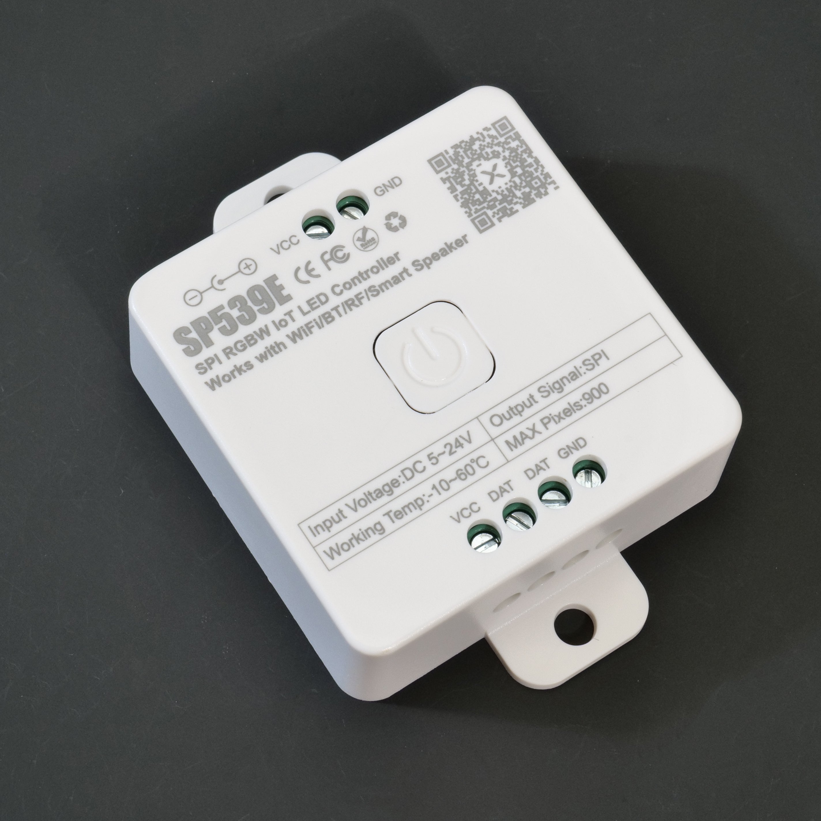 SP536E-SP53CE SPI LED Controller - Wifi (Alexa/Google Home) & BT, 5V-24V for FCOB/WS2812B/WS2811/SK6812/WS2814/RGB/RGBW Strips